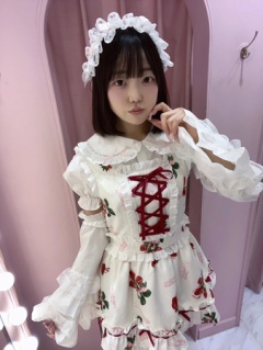 おリボンヘッドドレス