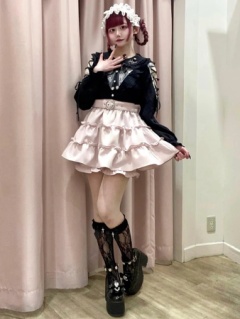 おリボンヘッドドレス