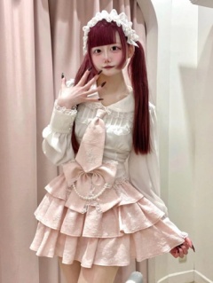 おリボンヘッドドレス