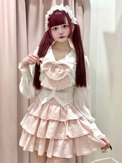 おリボンヘッドドレス