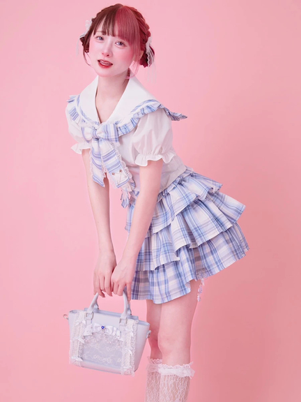 確定ファンサのおまじないはしごレースBAG(ホワイト)