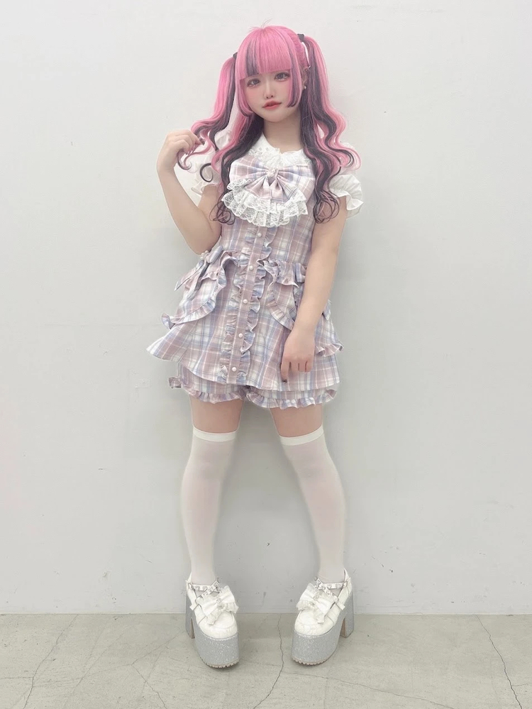 リボンフリフリセットアップ - Ank Rouge(アンクルージュ)の