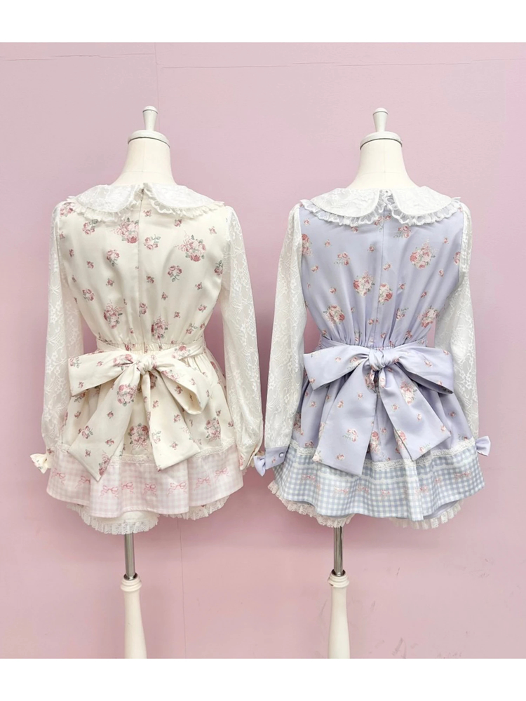 新品タグ付♡アンクルージュ♡ ドリーミーフラワープリントSet up♡ ドリーミーフラワープリントSet up - Ank Rouge(アンクルージュ