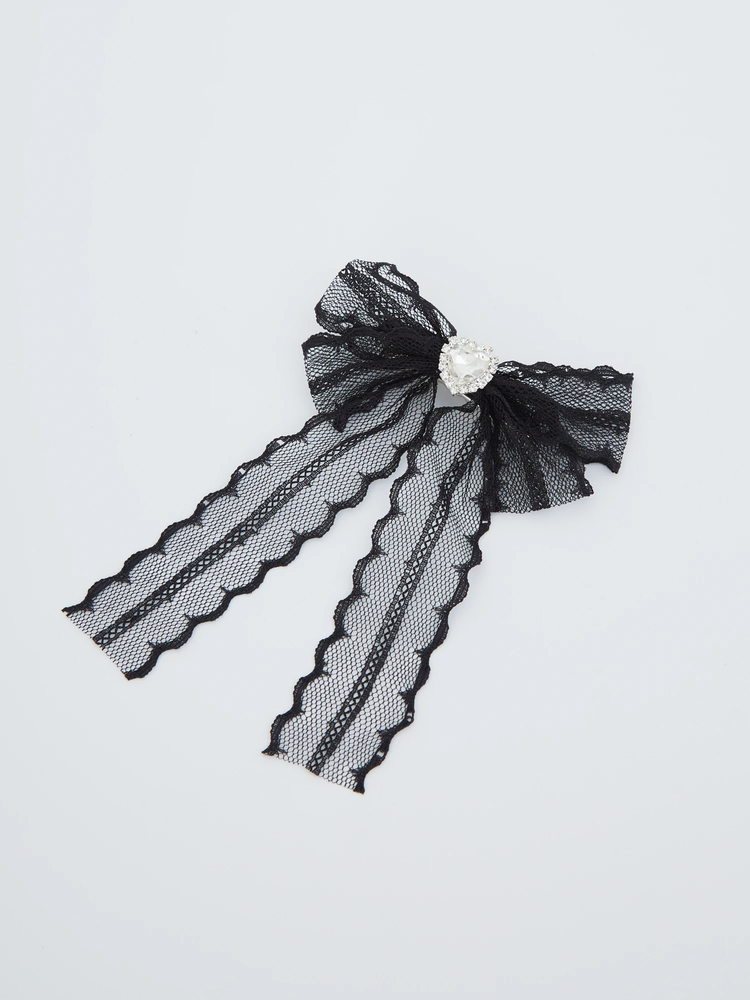 レースリボンバレッタSET - Ank Rouge(アンクルージュ)のヘッドアクセ