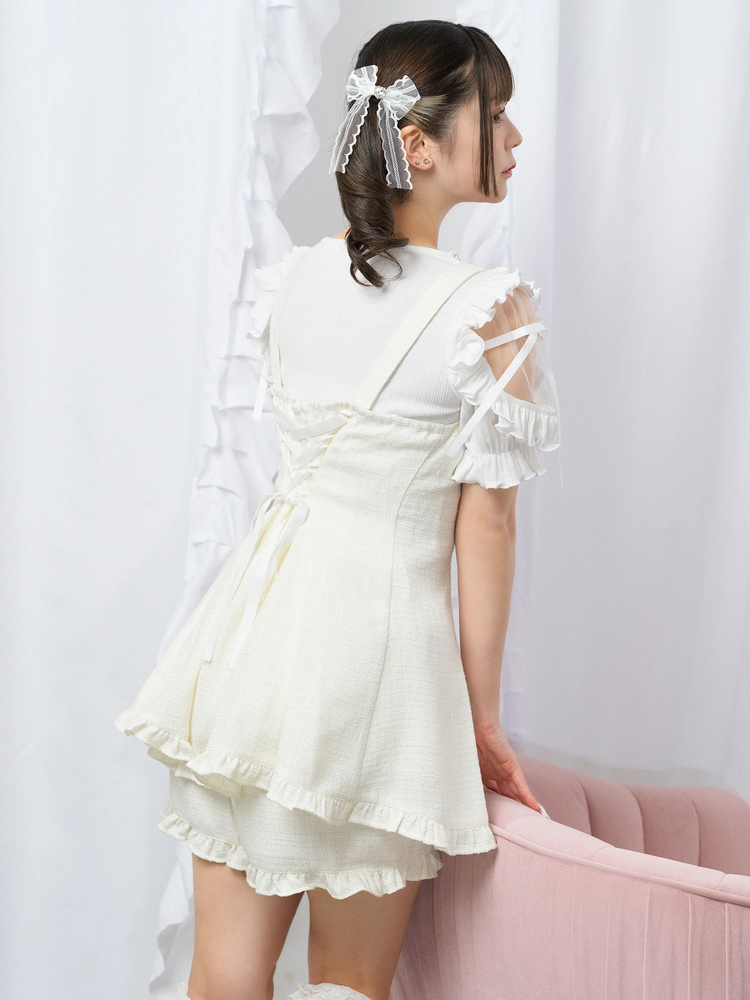 レースリボンバレッタSET - Ank Rouge(アンクルージュ)のヘッドアクセ