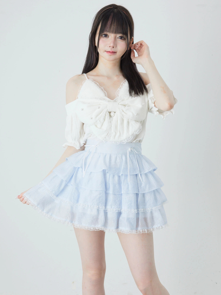 sanself サンセルフ フリル パンツ ブラック 大阪 限定