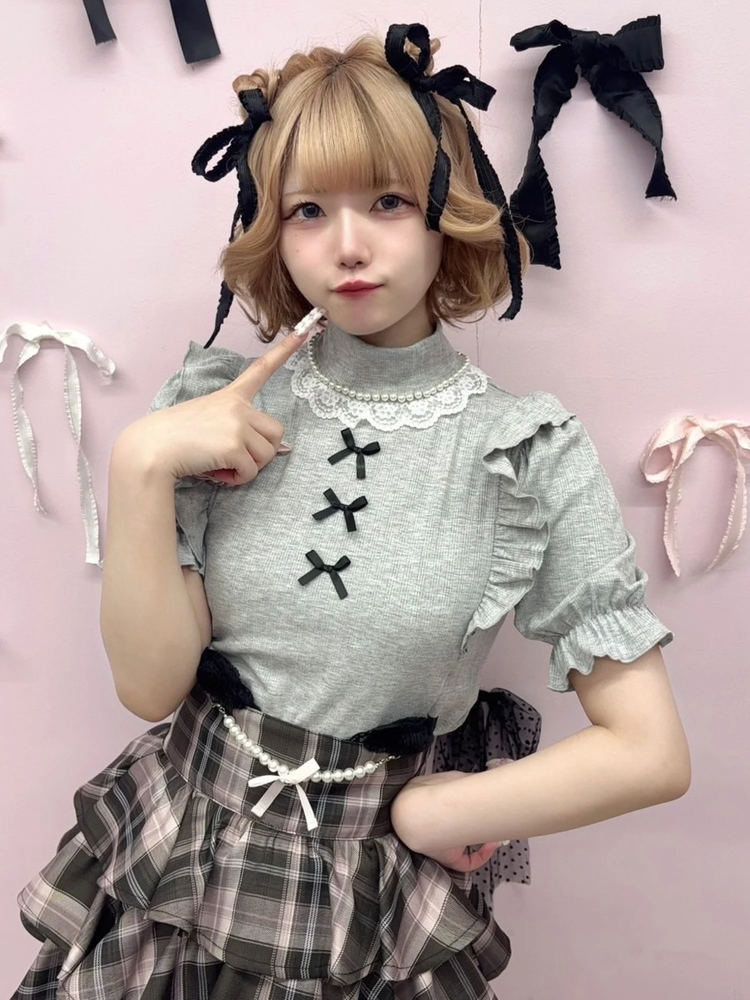 うしろおリボンスカパン - Ank Rouge(アンクルージュ)のショートパンツ