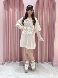 うさちゃんくまちゃんアーム付きBigTe