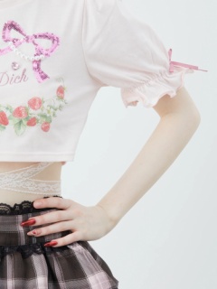 StrawberryぐるぐるTOPS