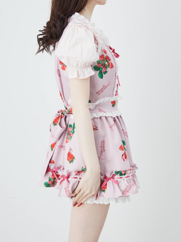 アンクルージュ Strawberry Syndrome セットアップ 苺 量産 Strawberry Syndrome プリンセスSetup - Ank Rouge(アン