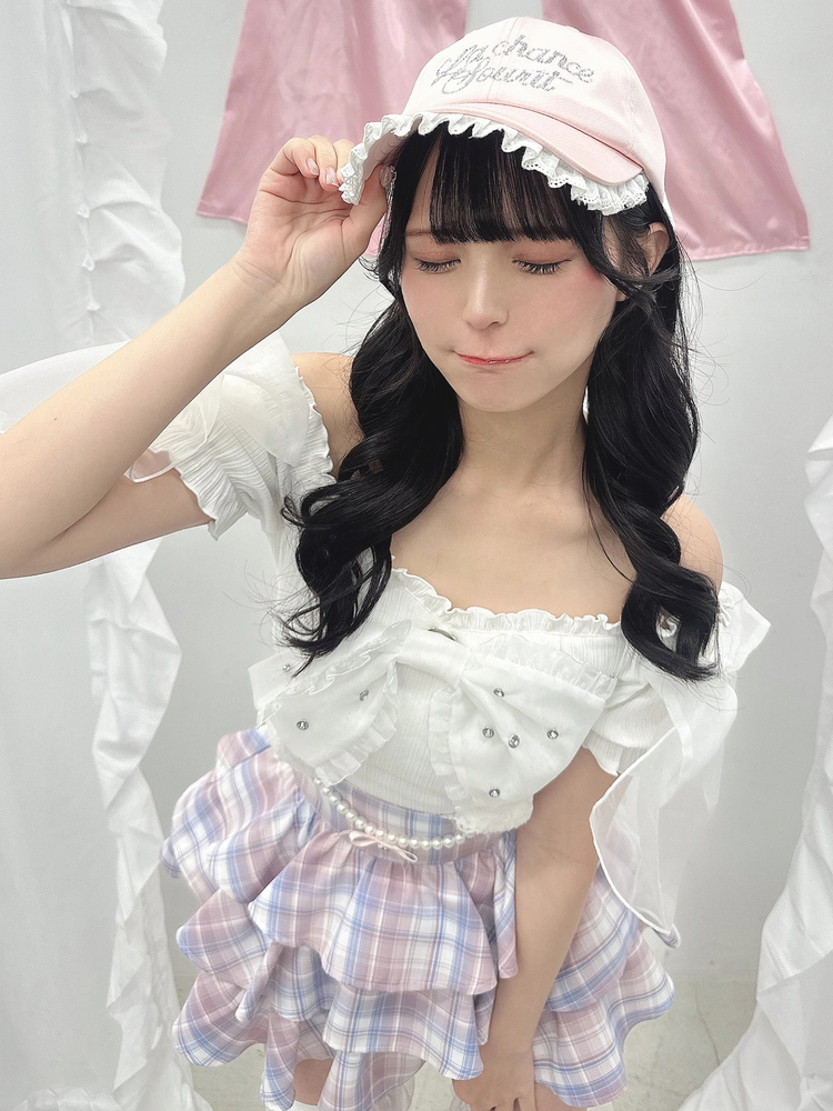 ネコちゃんティアードスカパン アンクルージュ ネコちゃんティアードスカパン - Ank Rouge(アンクルージュ)の