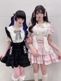 うさみみサス付きティアードスカパン