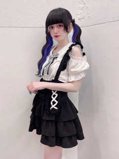 うさみみサス付きティアードスカパン