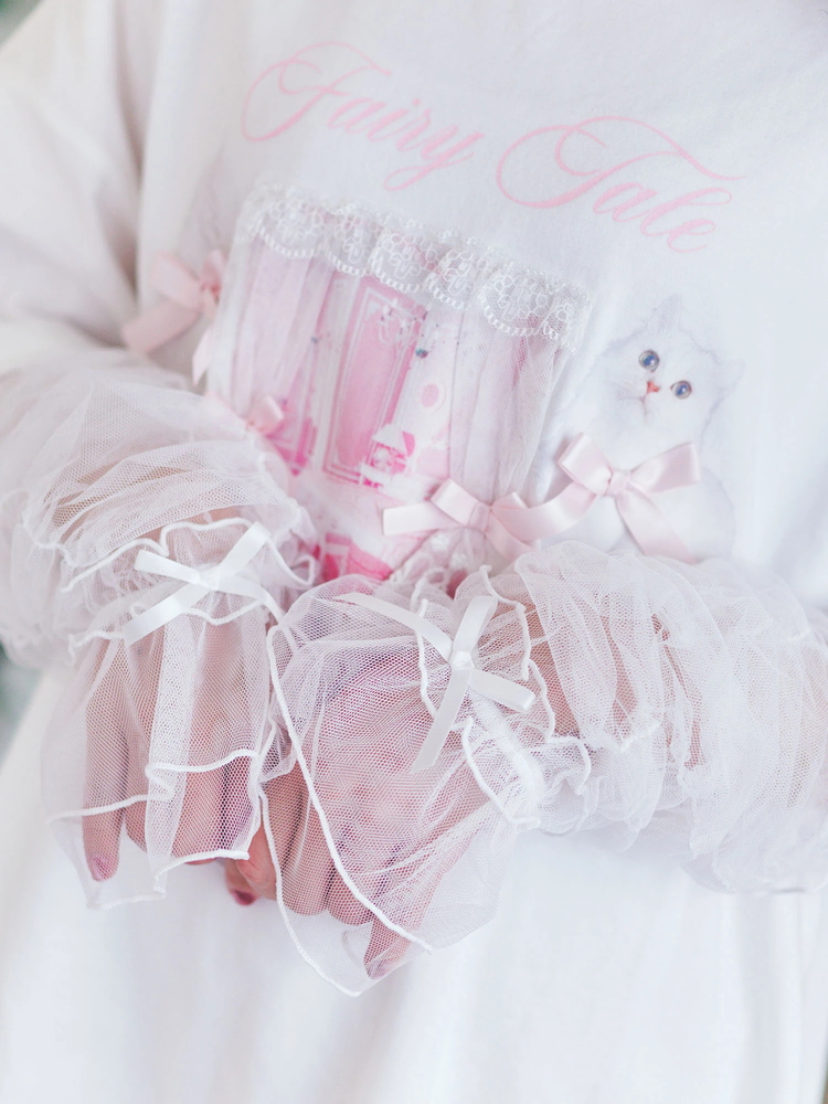 ネコちゃんおリボンBIGTE - Ank Rouge(アンクルージュ)のTシャツ