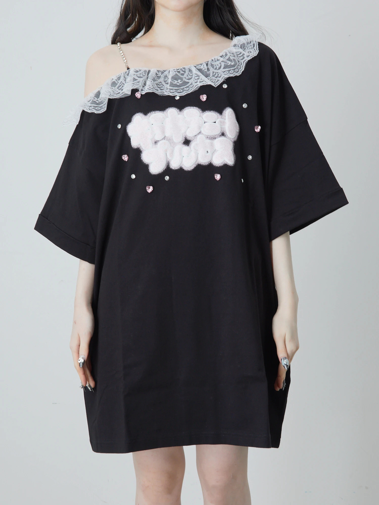 ank rouge ニート Evelyn tシャツ セット モノグラムジャガードニットSET/UP - Ank Rouge(アンクルージュ