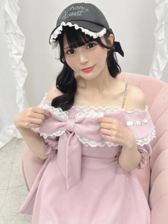 リボンオフショルカットOP