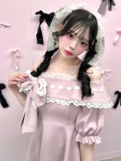 リボンオフショルカットOP