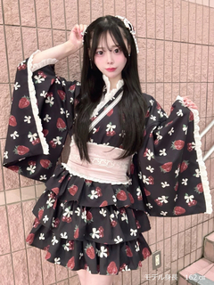 cherry berry princess 浴衣ワンピース