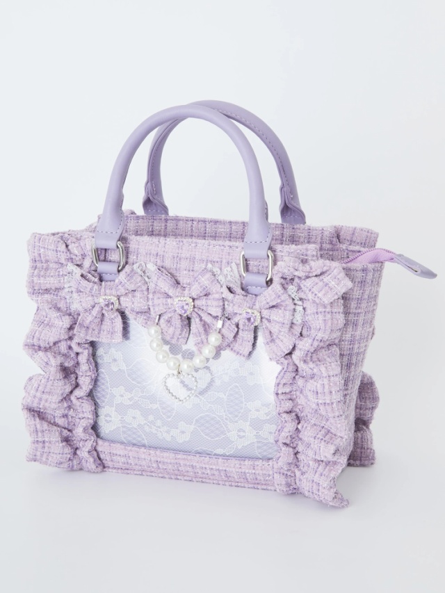 再販】確定ファンサのおまじないツイードBag 小 - Ank Rouge(アン 