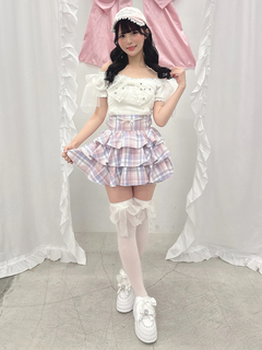 オーガンジーおリボンTOPS