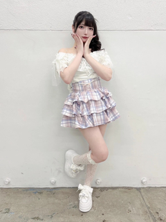 オーガンジーおリボンTOPS