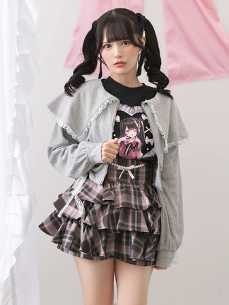 【kirara】新品未使用　今季♡フリル　トップス　配信 mal キラキラロゴドロストミニPK - Ank Rouge(アンクルージュ)の