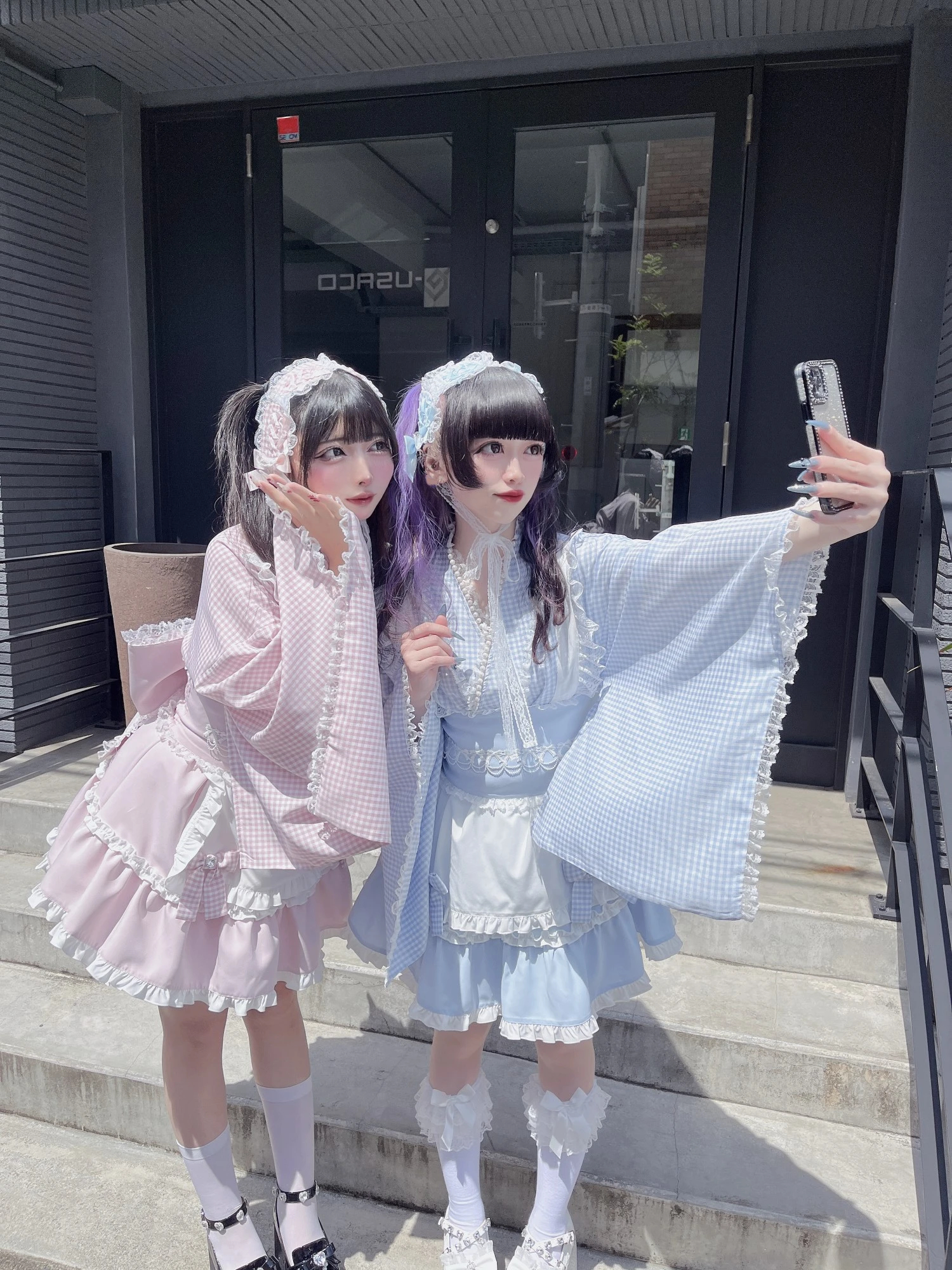 ギンガムメイド浴衣ドレス - Ank Rouge(アンクルージュ)の浴衣 ギンガムメイド浴衣ドレス - Ank Rouge(アンクルージュ)の浴衣