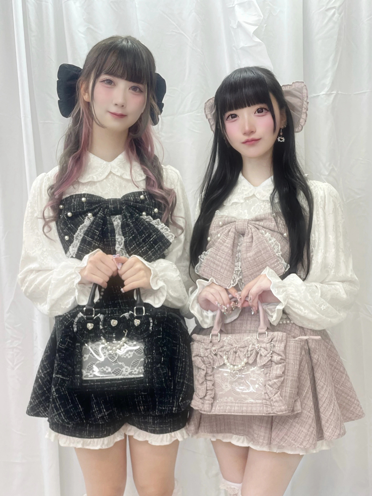 痛バ再販】確定ファンサのおまじないツイードBag 小 - Ank Rouge(アン