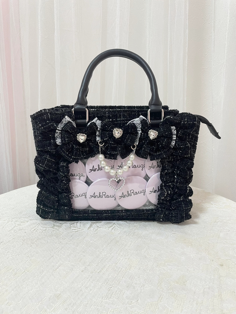 痛バ再販】確定ファンサのおまじないツイードBag 小 - Ank Rouge(アン