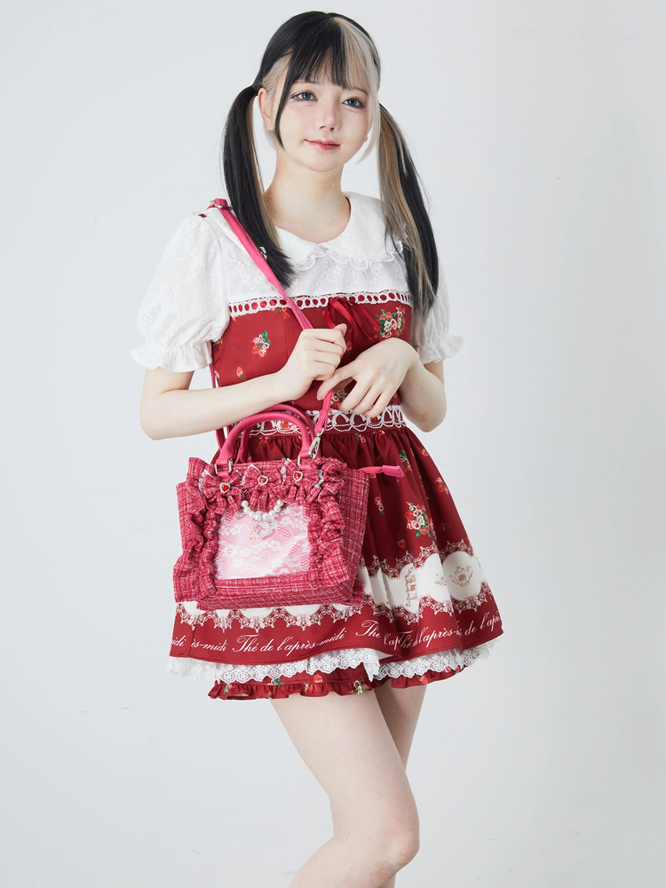 新色＆再販】確定ファンサのおまじないツイードBag 小 - Ank