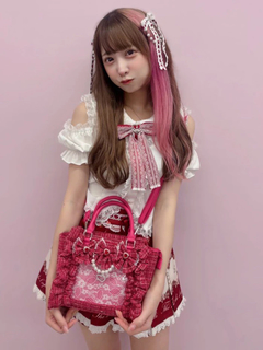 【新色＆再販】確定ファンサのおまじないツイードBag 小