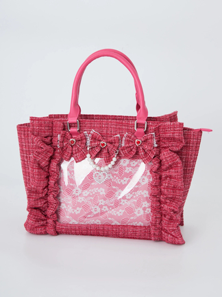 新色＆再販】確定ファンサのおまじないツイードBag 大 - Ank