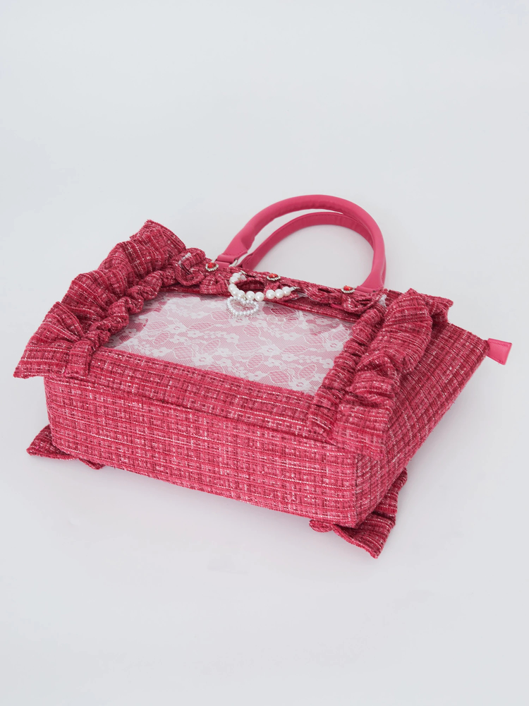 新色＆再販】確定ファンサのおまじないツイードBag 大 - Ank
