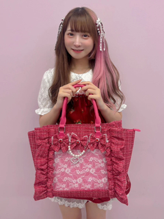 【新色＆再販】確定ファンサのおまじないツイードBag 大