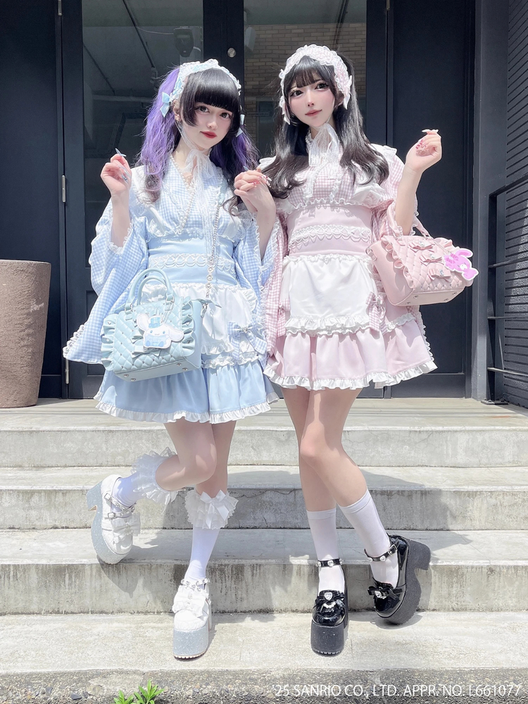 アンクルージュサンリオシナモンコラボワンピースAnk Rougeシナモロール シナモロールコラボワンピース - Ank Rouge(アンクルージュ)の