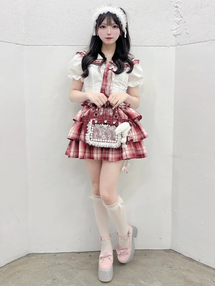 エンジェルチャームティアードスカパン - Ank Rouge(アン