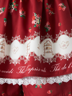 afternoon tea print set up
