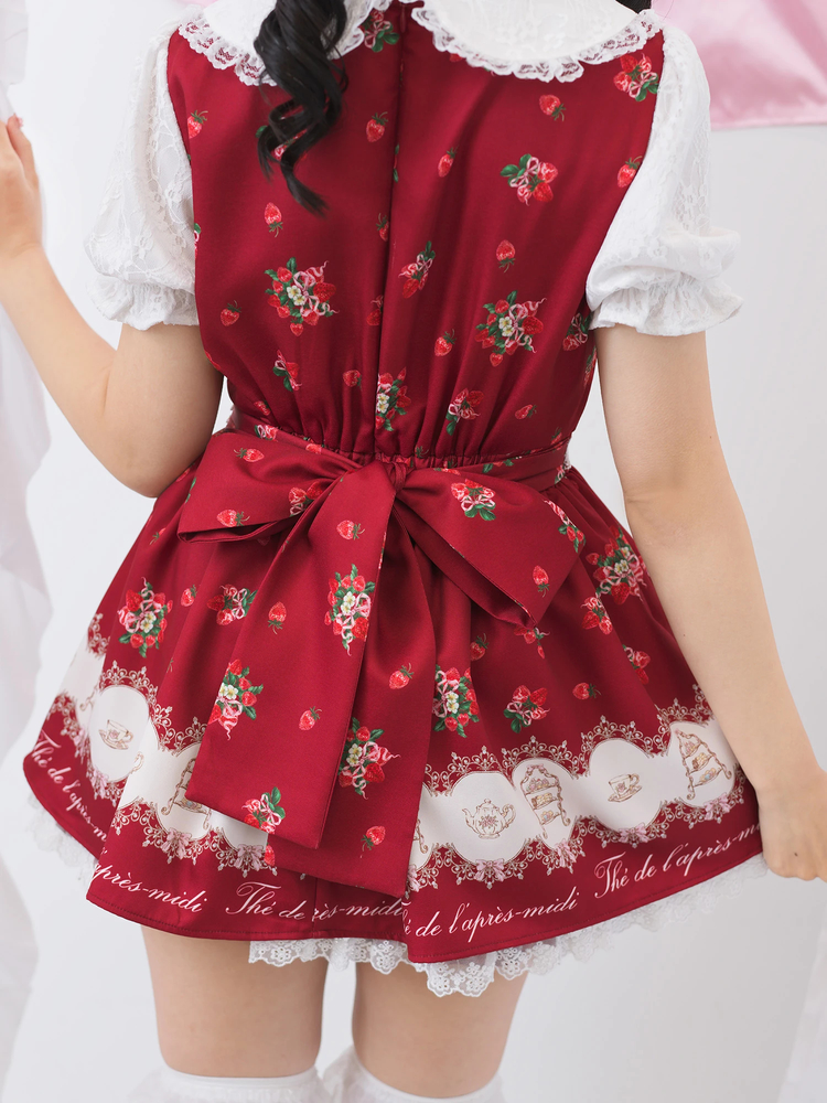 afternoon tea print set up - Ank Rouge(アンクルージュ)の
