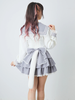 ネコのJK制服スカパン