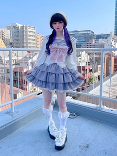 ネコのJK制服スカパン