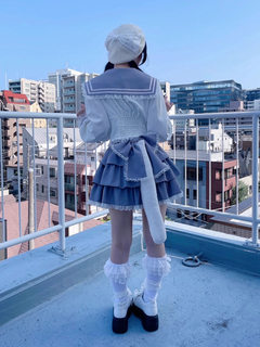 ネコのJK制服スカパン