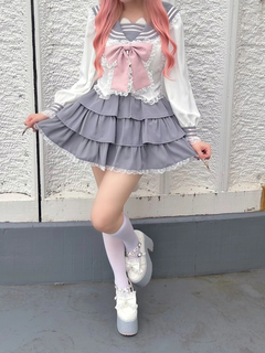 ネコのJK制服TOPS