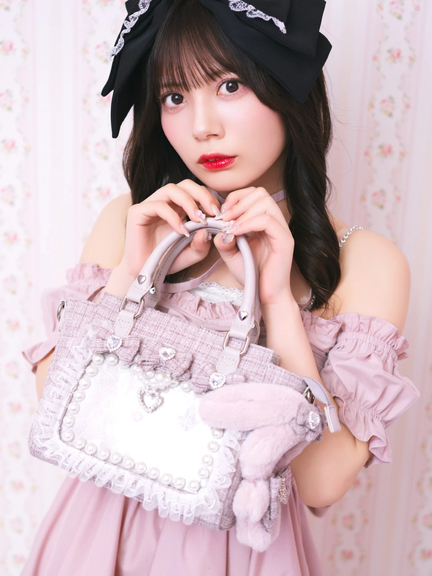 確定ファンサのおまじない ぬいと一緒におでかけBAG(小)(ホワイト)