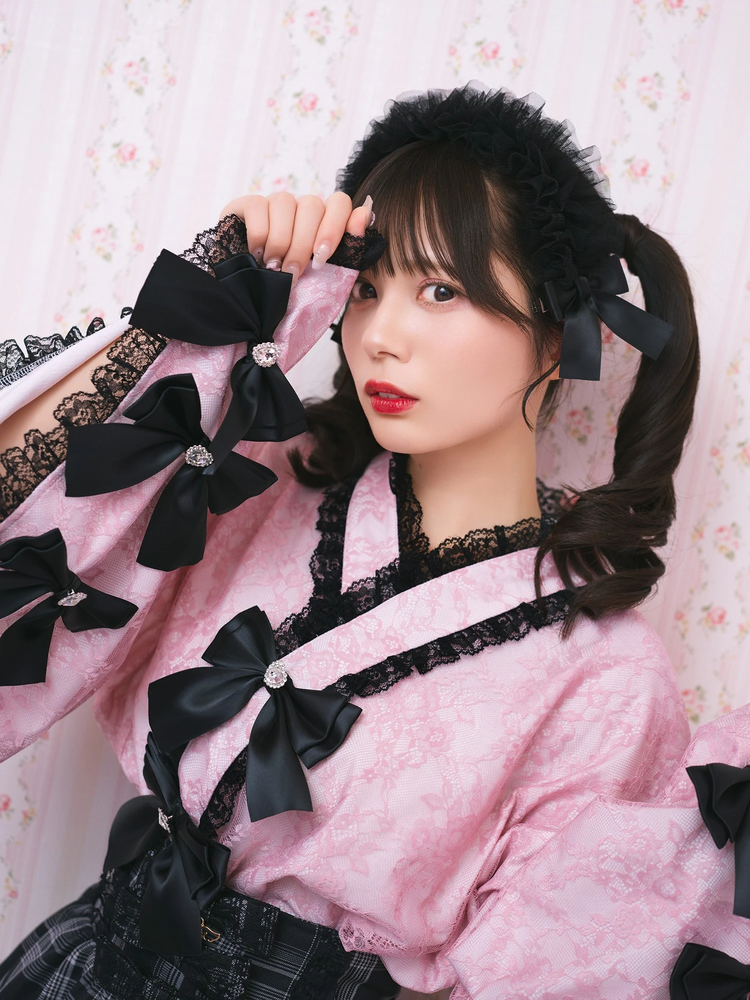 ふわふわチュールストロベリーヘッドドレス - Ank Rouge(アン
