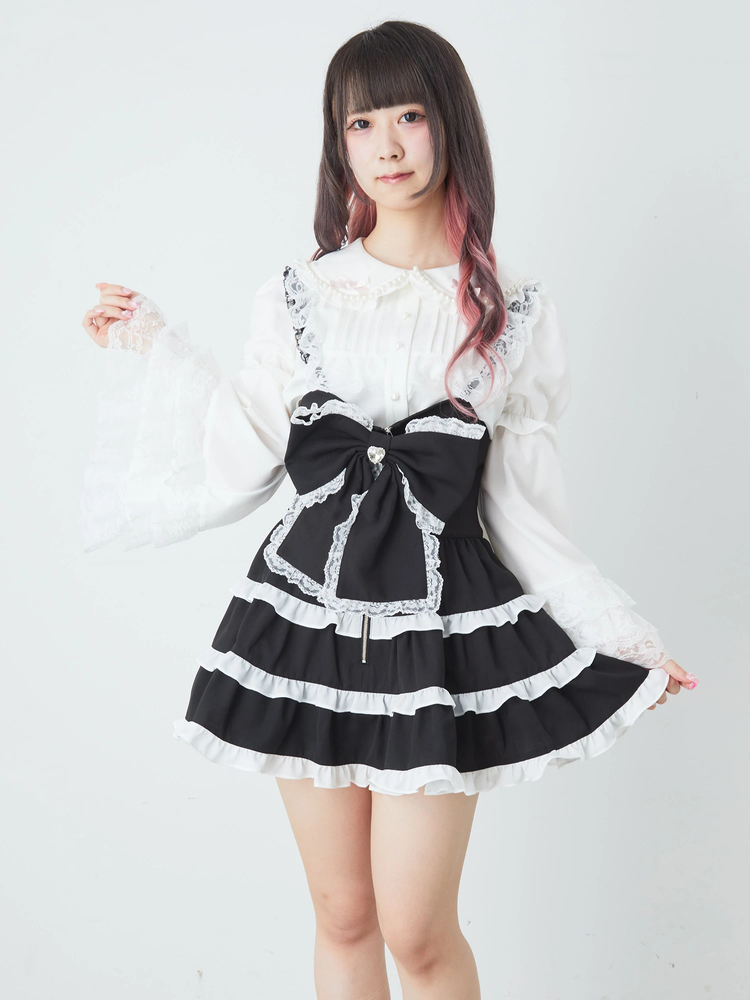 アンクルージュ Ank スカパン ジャンスカ ワンピース 十字架 セットアップ アンクルージュ Ank スカパン ジャンスカ ワンピース 十字架