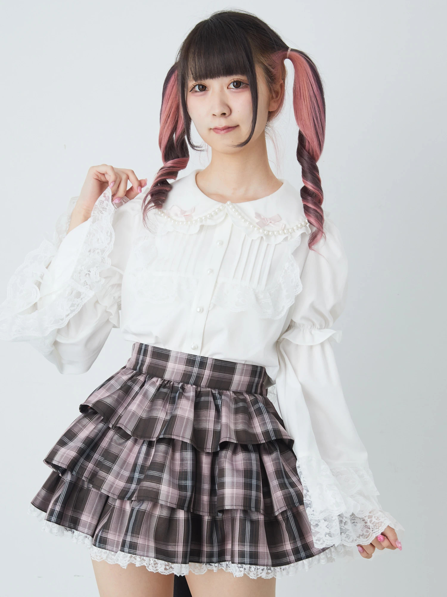 ディアマイラブ ブラウス マーズ リボン アンクルージュ スカート セットアップ Ank Rouge(アンクルージュ)|公式ファッション通販 Ailand