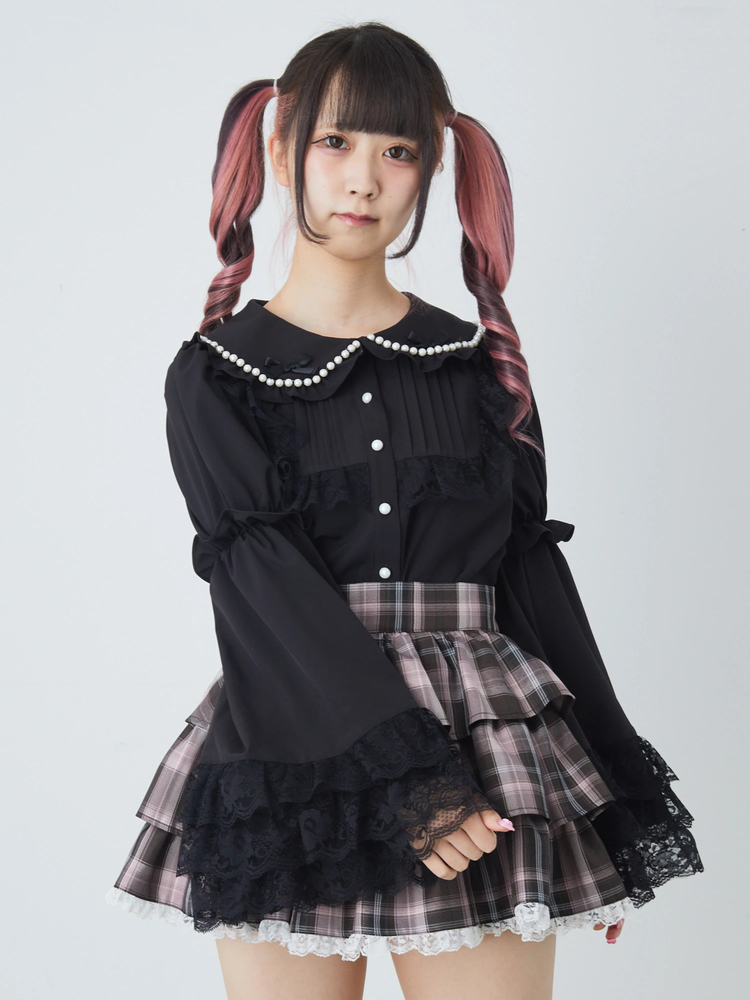 おリボン姫袖ブラウス - Ank Rouge(アンクルージュ)のシャツ・ブラウス