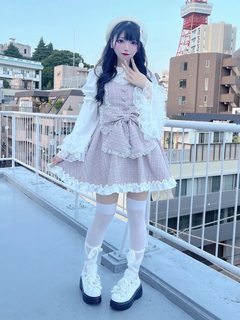 おリボン姫袖ブラウス