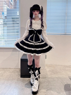 おリボン姫袖ブラウス