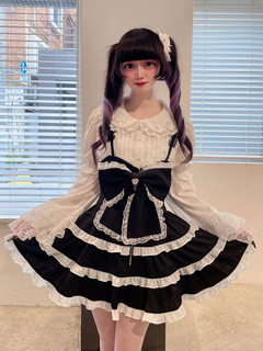 おリボン姫袖ブラウス
